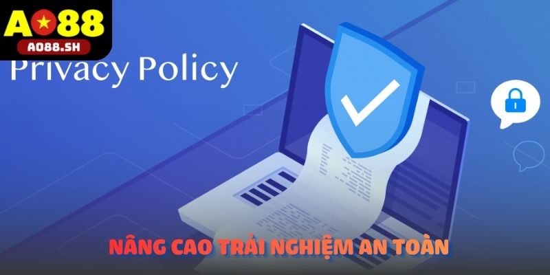 Hệ thống bảo mật dữ liệu góp phần nâng cao trải nghiệm an toàn tại AO88. 