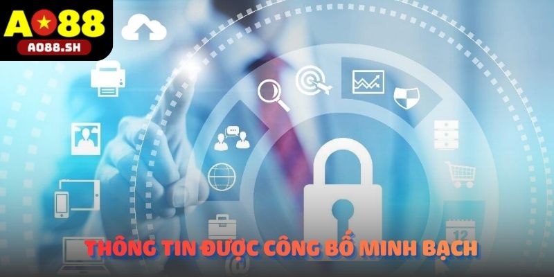 Thông tin Quyền riêng tư tại AO88 được công bố minh bạch.
